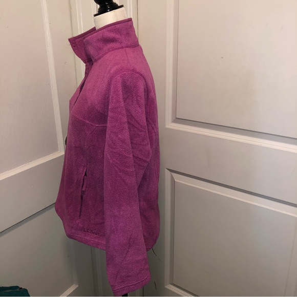 Ll Bean ladies fleece sweater size medium - Picture 5 of 7